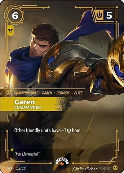 Garen, Commander 013/024