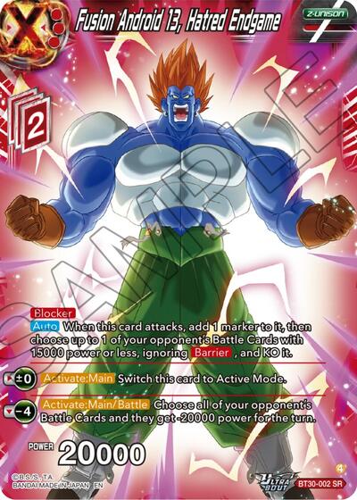 Fusion Android 13, Hatred Endgame BT30-002