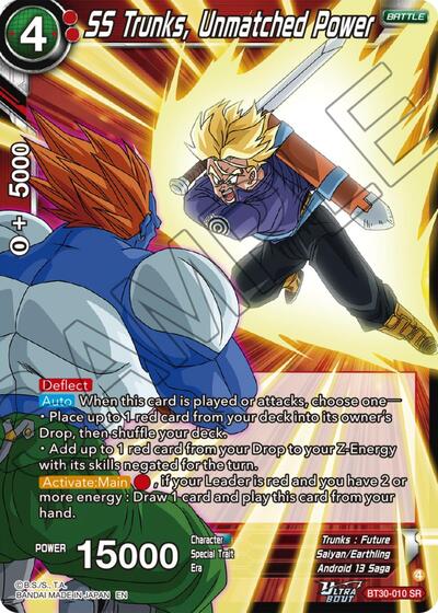 SS Trunks, Unmatched Power BT30-010