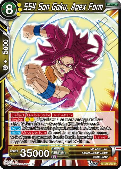 SS4 Son Goku, Apex Form BT30-069