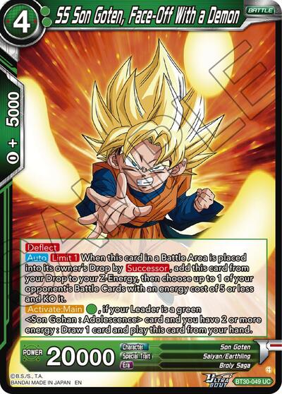 SS Son Goten, Face-Off With a Demon BT30-049