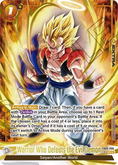 Warrior Who Defeats the Evil Demon (FB09-096) [Fusion World] FB09-096