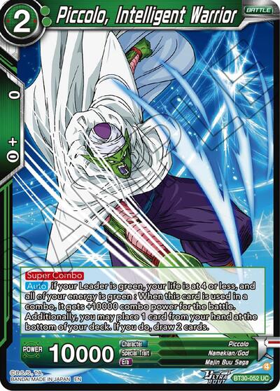 Piccolo, Intelligent Warrior BT30-052