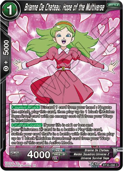 Brianne De Chateau, Hope of the Multiverse BT30-098