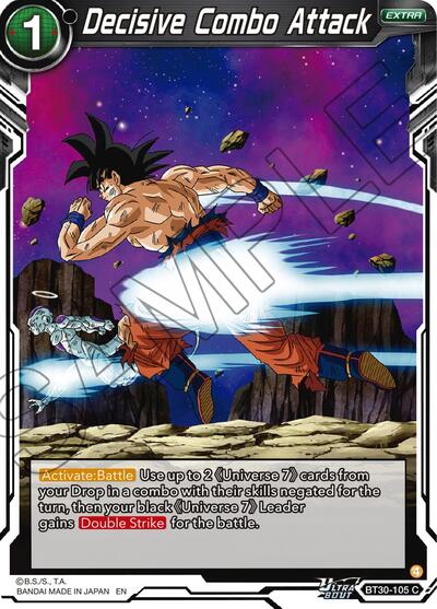 Decisive Combo Attack BT30-105