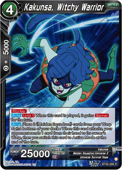 Kakunsa, Witchy Warrior BT30-099