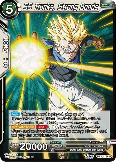 SS Trunks, Strong Bonds BT30-128