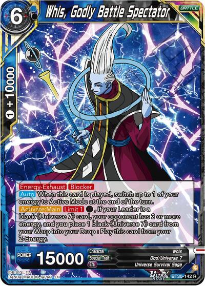 Whis, Godly Battle Spectator BT30-142