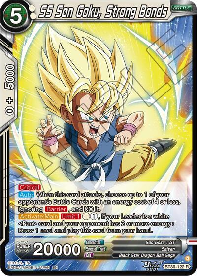 SS Son Goku, Strong Bonds BT30-122