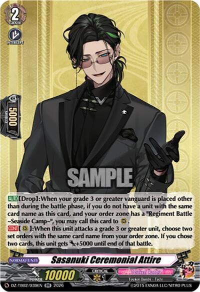 Sasanuki Ceremonial Attire [D-Format] DZ-TB02/039EN