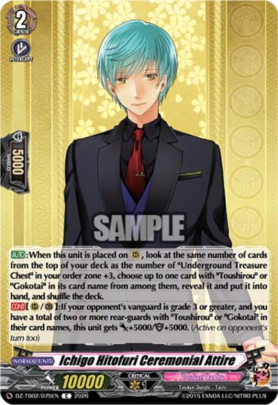 Ichigo Hitofuri Ceremonial Attire [D-Format] DZ-TB02/075EN
