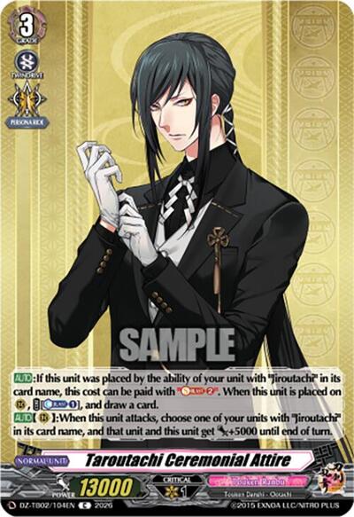 Taroutachi Ceremonial Attire [D-Format] DZ-TB02/104EN