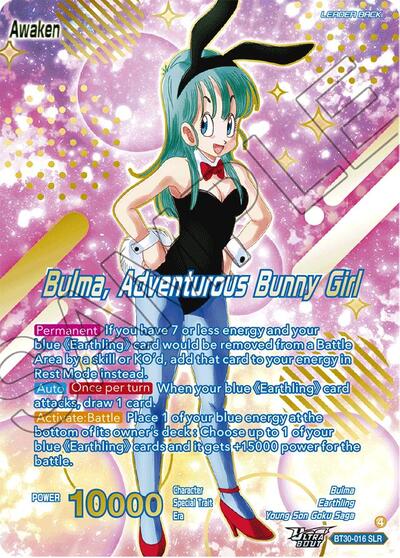 Bulma // Bulma, Adventurous Bunny Girl BT30-016
