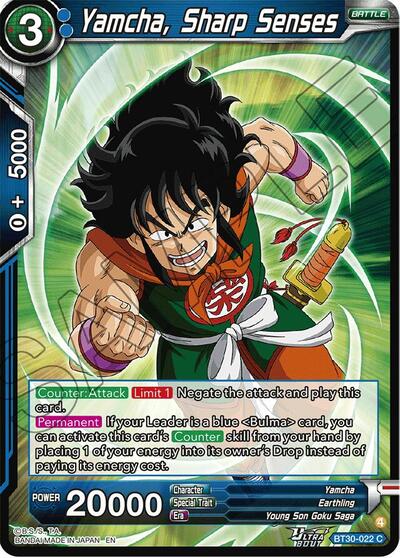 Yamcha, Sharp Senses BT30-022