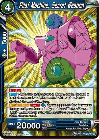 Pilaf Machine, Secret Weapon BT30-037