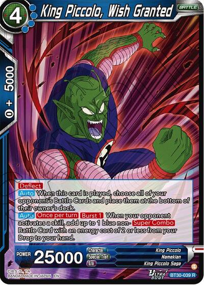 King Piccolo, Wish Granted BT30-039