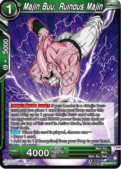 Majin Buu, Ruinous Majin BT30-061