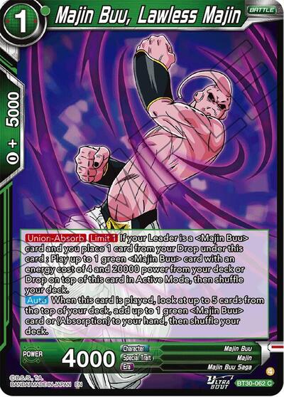 Majin Buu, Lawless Majin BT30-062