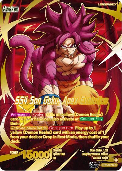 SS4 Son Goku (Mini) // SS4 Son Goku, Apex Evolution BT30-067