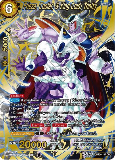 Frieza, Cooler, & King Cold, Trinity BT30-147