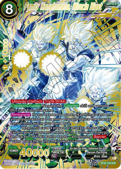Family Kamehameha, Miracle Blast BT30-150