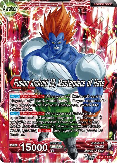 Android 13 // Fusion Android 13, Masterpiece of Hate P-715