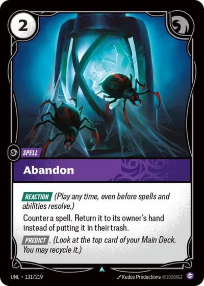 Abandon 131/219