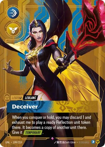 Leblanc, Deceiver 199/219