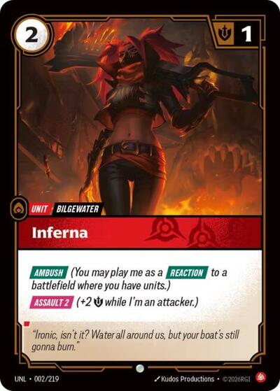 Inferna 002/219 — Unleashed