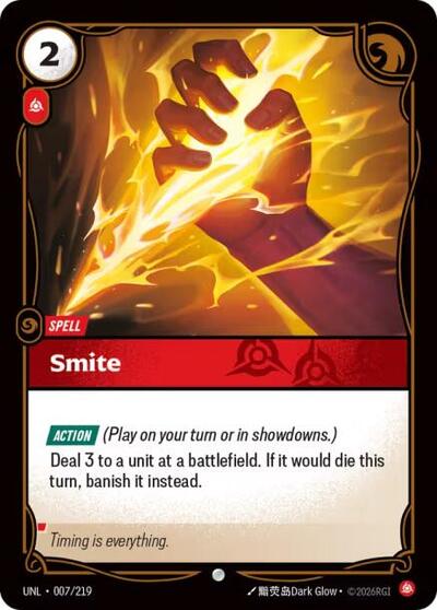 Smite 007/219 — Unleashed