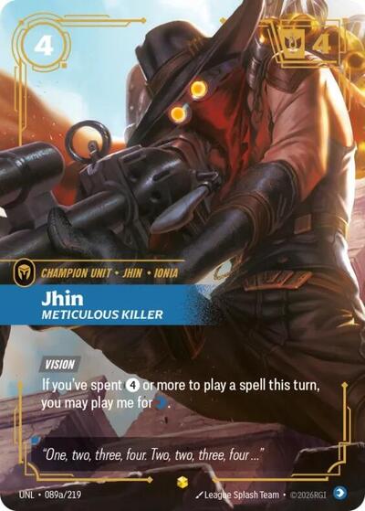 Jhin, Meticulous Killer 089a/219
