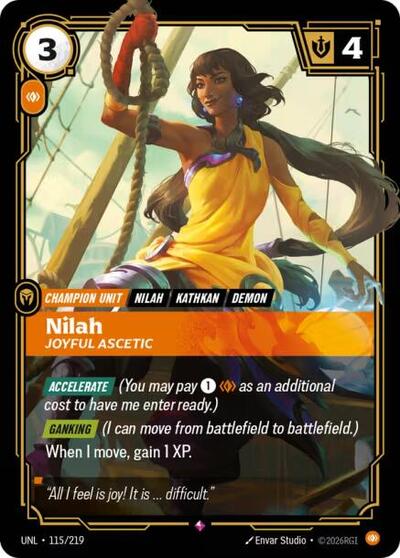 Nilah, Joyful Ascetic 115/219