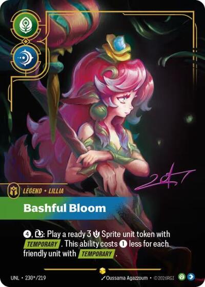 Lillia, Bashful Bloom 230*/219