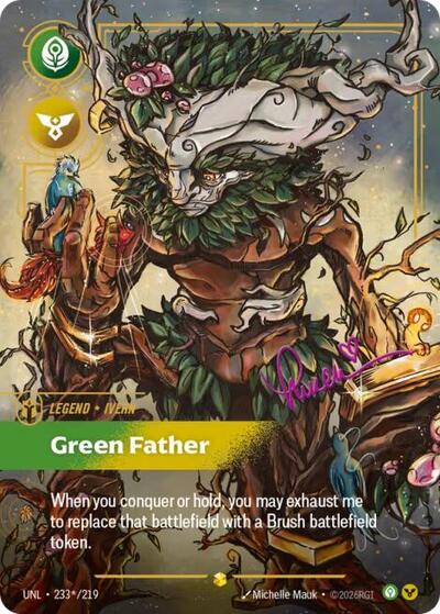 Ivern, Green Father 233*/219