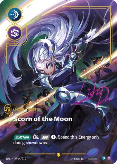 Diana, Scorn of the Moon 234*/219