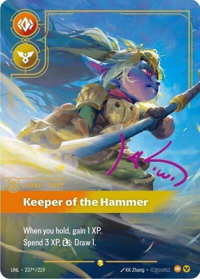 Poppy, Keeper of the Hammer 237*/219