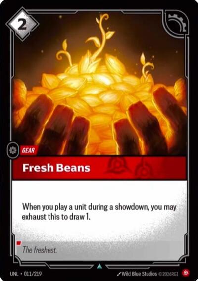 Fresh Beans 011/219