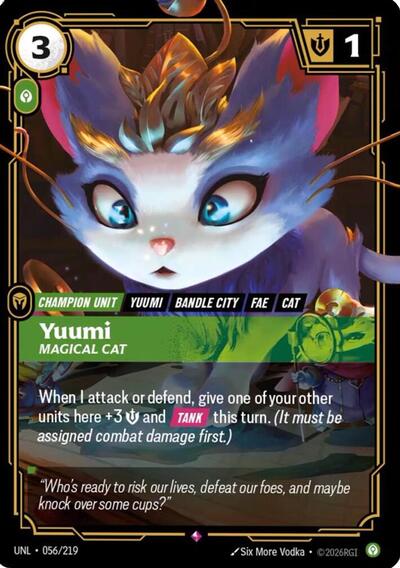 Yuumi, Magical Cat 056/219
