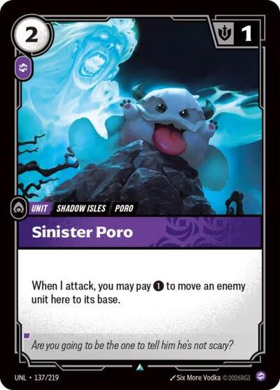 Sinister Poro 137/219