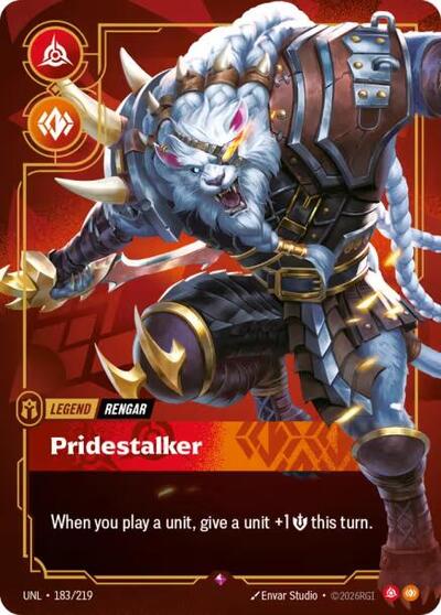 Rengar, Pridestalker 183/219