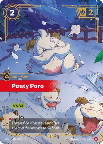 Pouty Poro 220/219