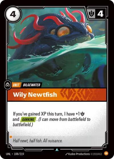 Wily Newtfish 108/219
