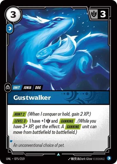 Gustwalker 075/219 — Unleashed