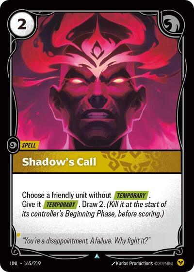 Shadow's Call 165/219