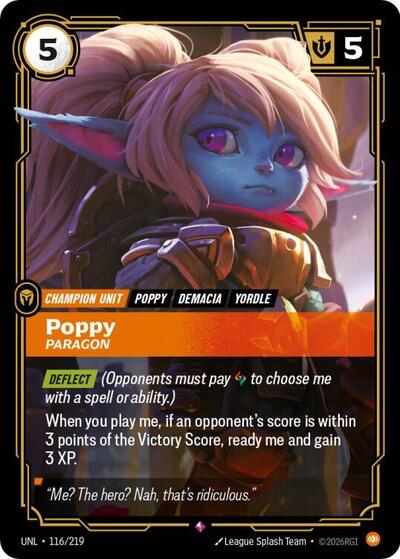 Poppy, Paragon 116/219
