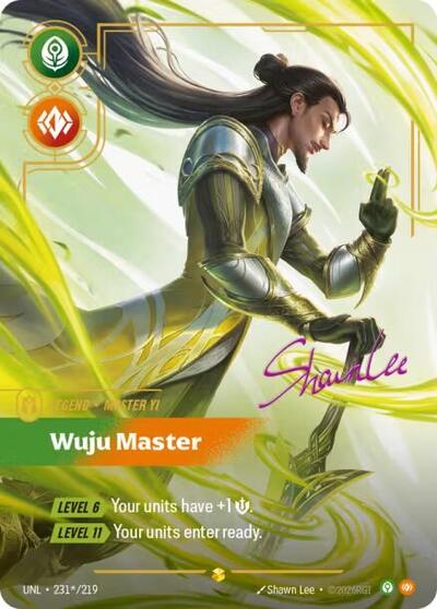 Master Yi, Wuju Master 231*/219