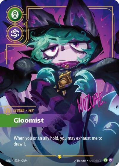 Vex, Gloomist 232*/219