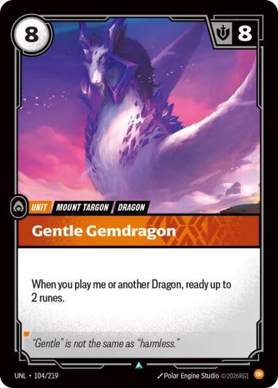 Gentle Gemdragon 104/219