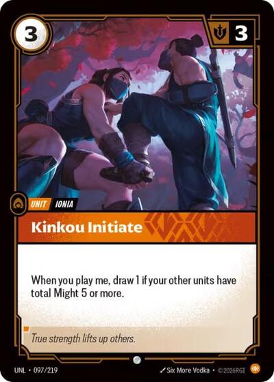Kinkou Initiate 097/219