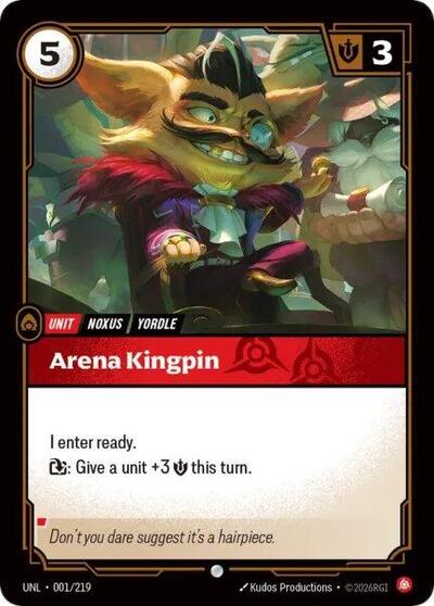Arena Kingpin 001/219